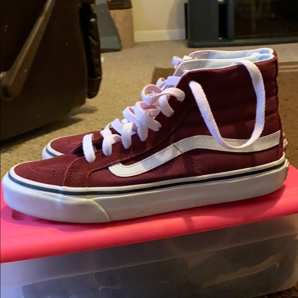 Vans Hightop Burgundy